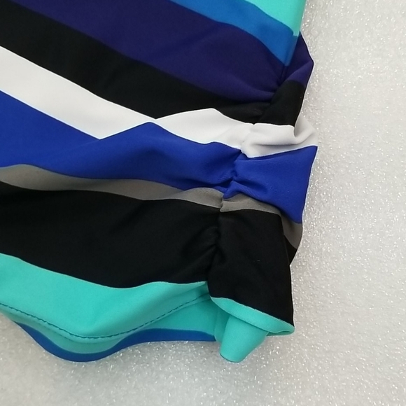 Converse One Star Striped Tankini Swimsuit  Small - Picture 3 of 7